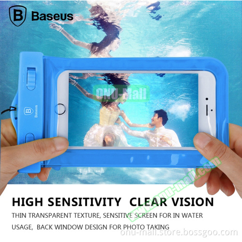 Universal Waterproof Bag for iPhone, Waterproof Cover for 5.5 inch Smartphones